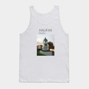 Halifax Nova Scotia Canada Clock Souvenir Gift for Canadian Citizens T-shirt Apparel Mug Notebook Tote Pillow Sticker Magnet Tank Top